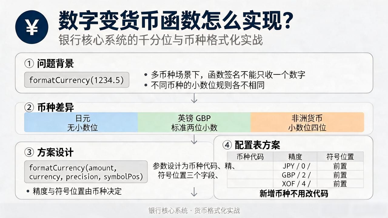 数字变货币函数_货币格式化BigDecimal_负数零处理细节