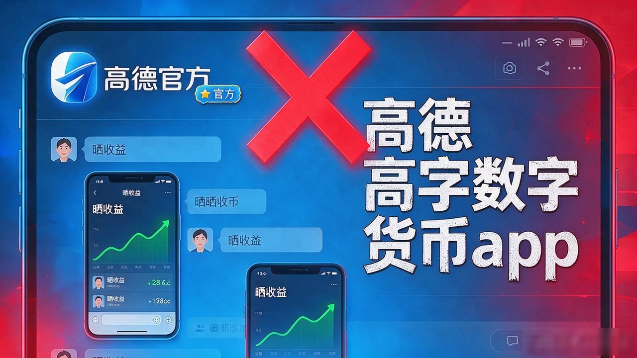 高德数字货币app_识别高德数字货币虚假应用_高德数字货币app骗局