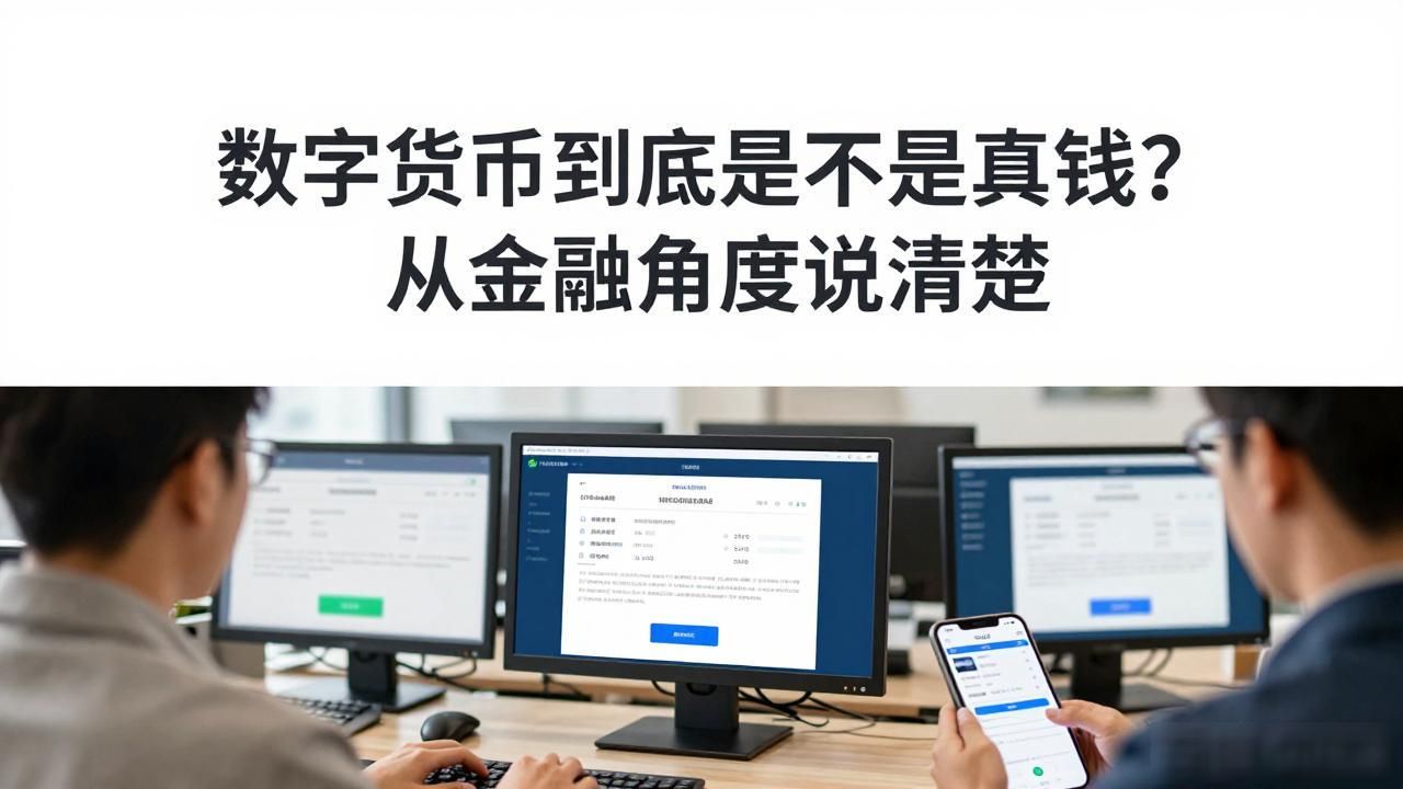 数字货币到底是不是真钱？从金融角度说清楚