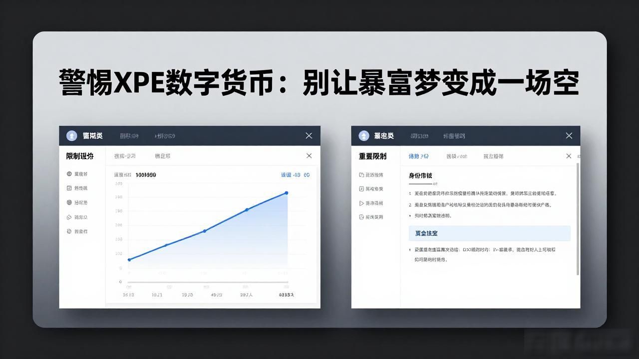 警惕XPE数字货币：别让暴富梦变成一场空