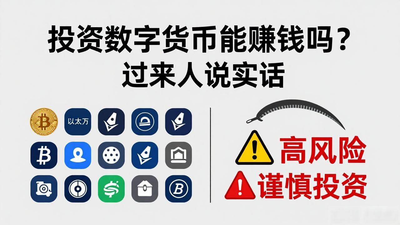 投资数字货币能赚钱吗？过来人说实话