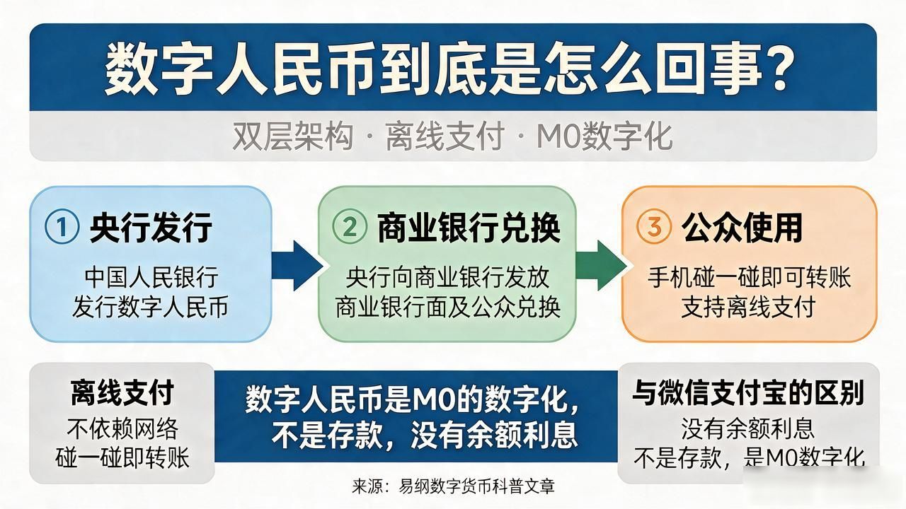 易纲数字货币到底是怎么回事？数字人民币和比特币有啥区别