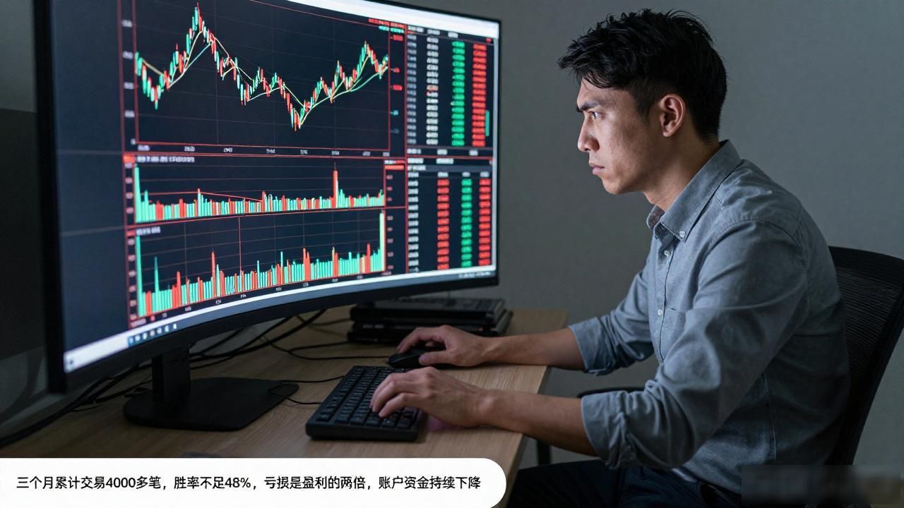 数字货币频繁交易能赚钱？我亏八万才看清这个局