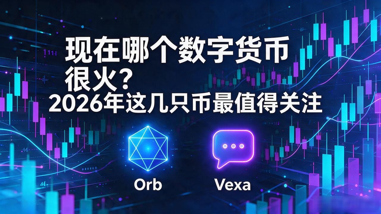 现在哪个数字货币很火？2026年这几只币最值得关注