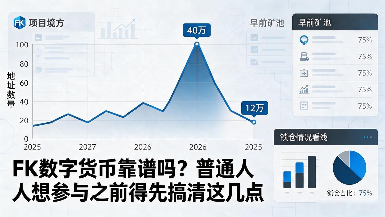 FK数字货币靠谱吗？普通人想参与之前得先搞清这几点