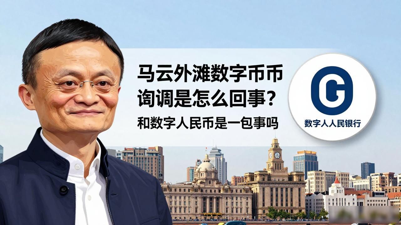 马云外滩数字货币到底是怎么回事？和数字人民币是一回事吗