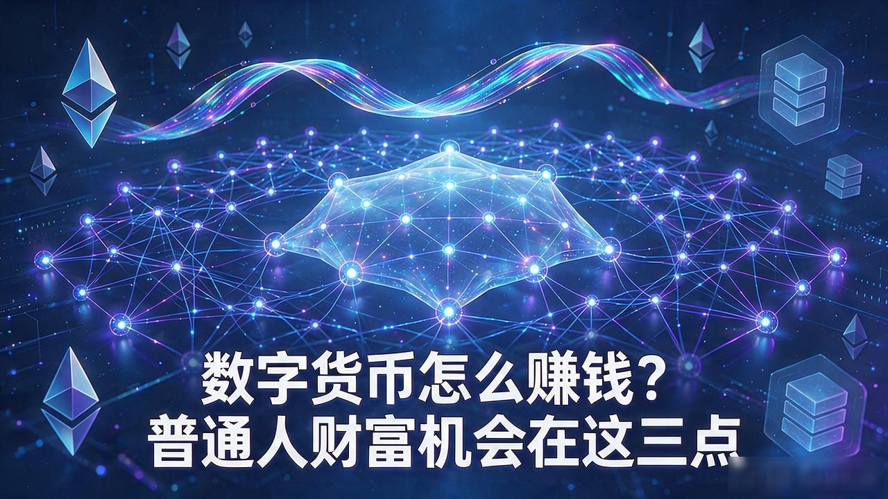 数字货币怎么赚钱？普通人财富机会在这三点