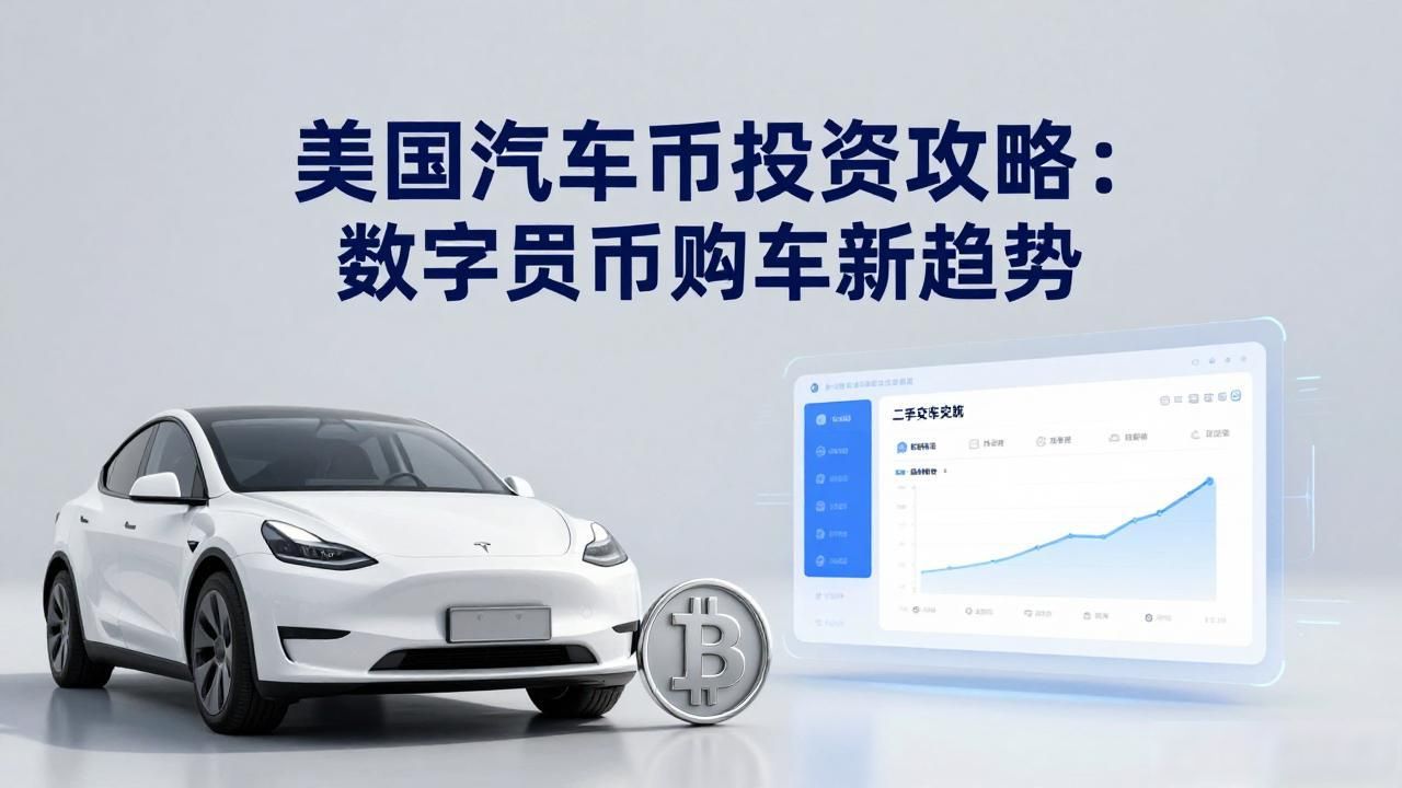 美国汽车币投资攻略：数字货币购车新趋势