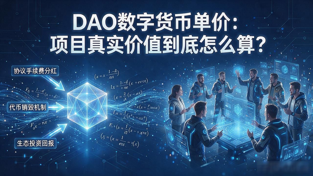 加密货币DAO项目价值判断_DAO数字货币单价_DAO项目单价合理评估方法