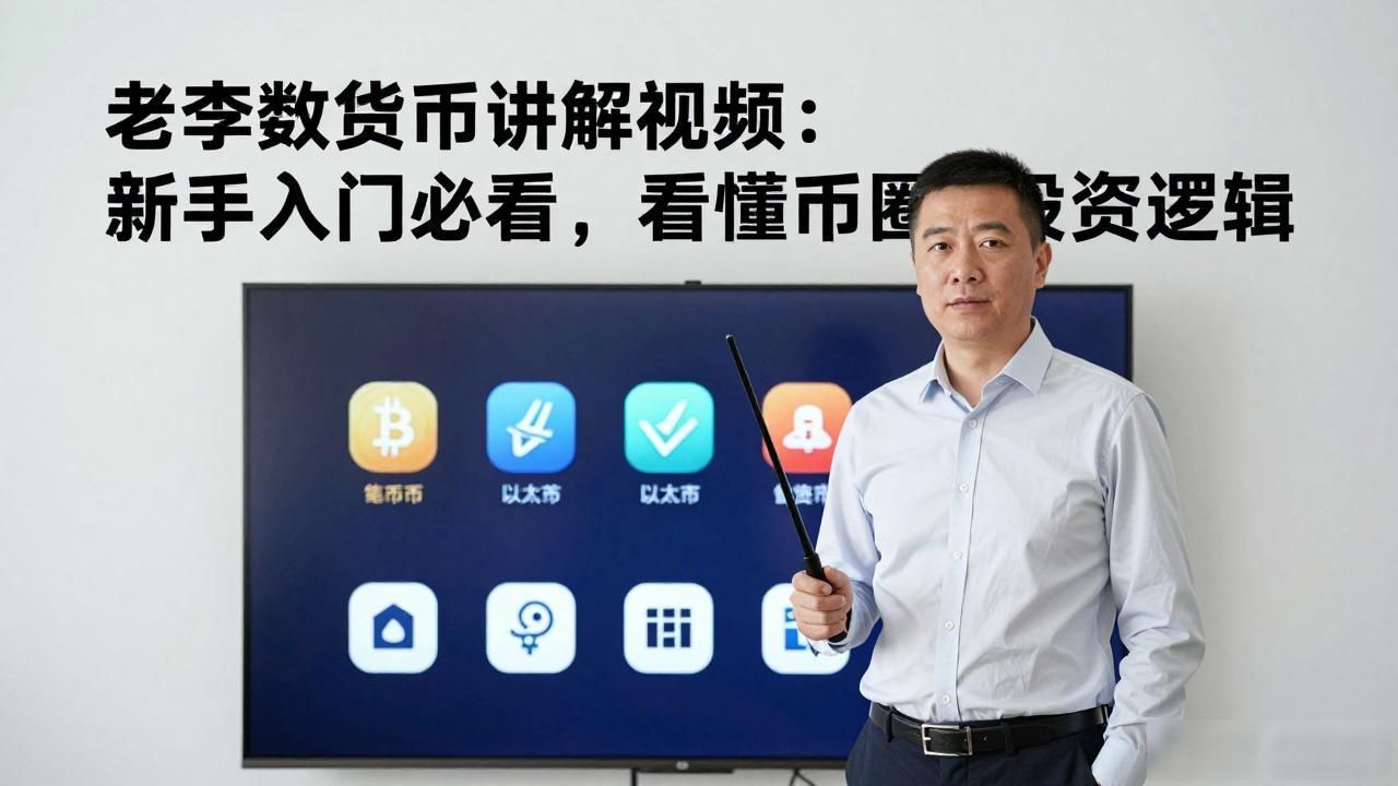 老李数字货币讲解视频 老李区块链通俗讲解 新手学数字货币入门_老李数字货币讲解视频