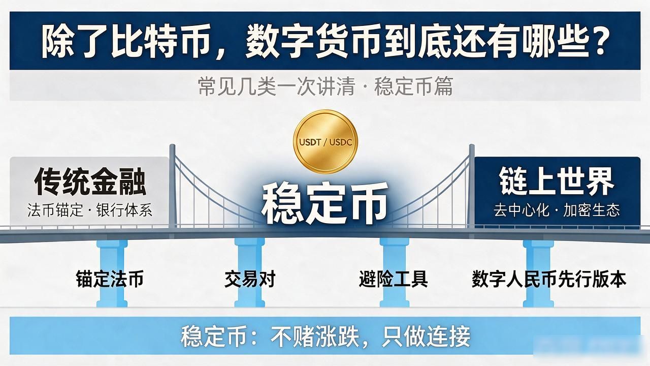 比特币之外主流数字货币分类_智能合约平台与稳定币区别_除比特币以外数字货币