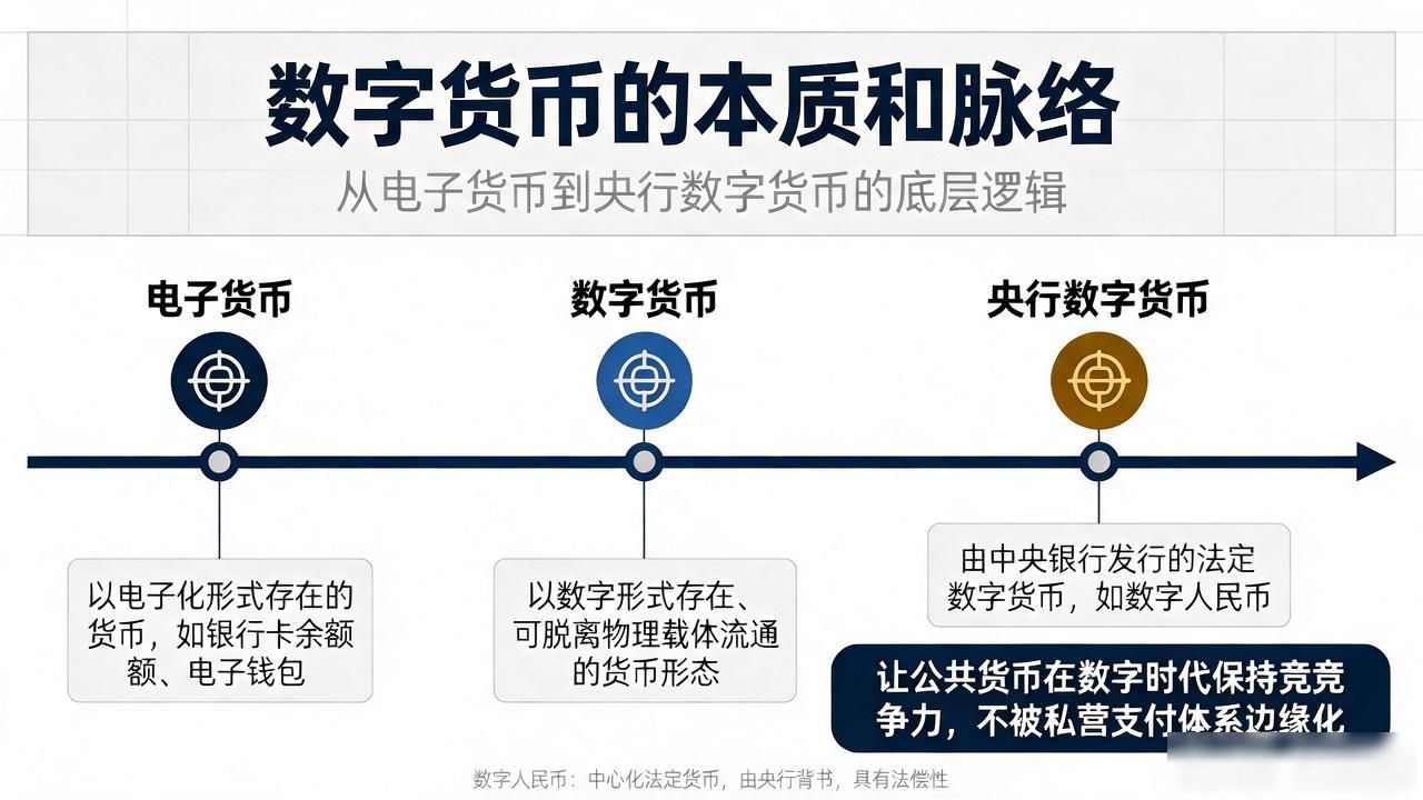 数字货币是货币形态的迭代吗_数字货币的本质和脉络_数字人民币与比特币的区别