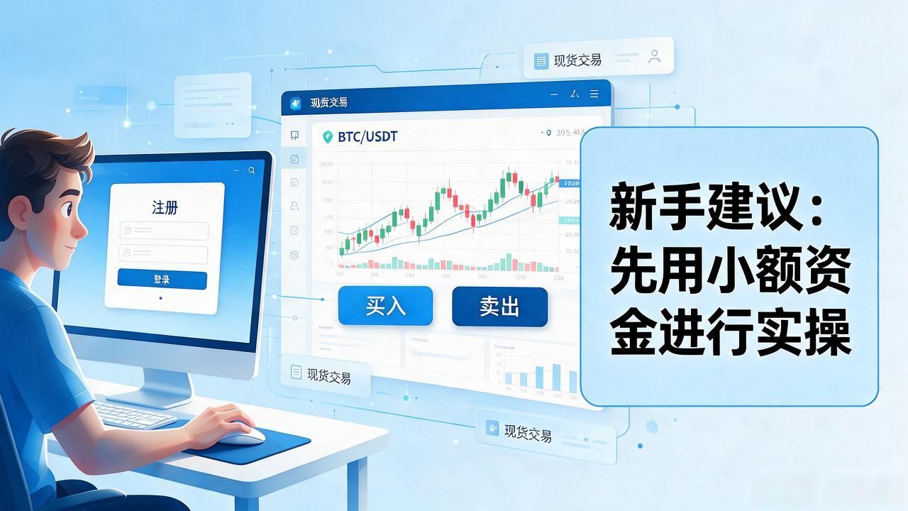 数字货币新手注册充币买卖全流程指南_数字货币怎么使用o_主流交易所实名认证与资金安全注意事项