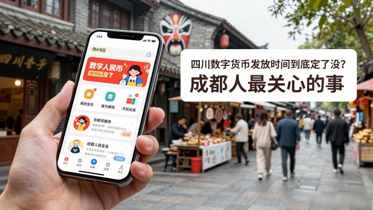四川数字货币发放时间到底定了没？成都人最关心的事
